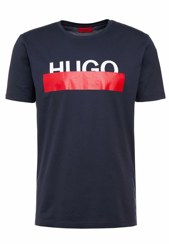 Le moins cher 👏 HUGO DOLIVE - T-shirt Imprimé - Dark Blue 🧨 5 Le moins cher 👏 HUGO DOLIVE - T-shirt Imprimé - Dark Blue 🧨 – Image 5