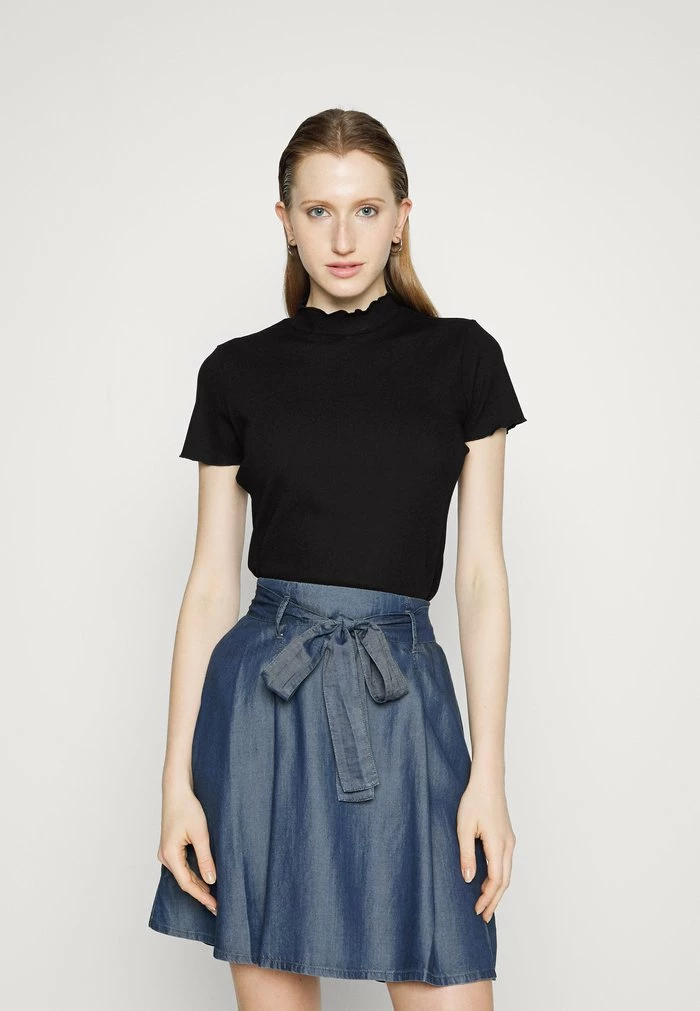 Top 10 🎉 HUGO DIMARELLA - T-shirt Basique - Black 🥰 1 Top 10 🎉 HUGO DIMARELLA - T-shirt Basique - Black 🥰