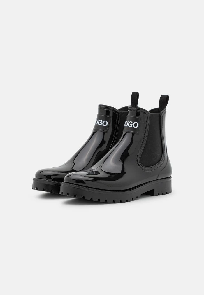 Meilleure vente ⌛ HUGO TABITA RAIN BOOTIE - Bottes En Caoutchouc - Black 🎁 3 Meilleure vente ⌛ HUGO TABITA RAIN BOOTIE - Bottes En Caoutchouc - Black 🎁 – Image 3