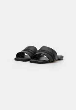 Top 10 👏 HUGO LOLA SLIDE - Mules - Black 🌟 -HUGO Sales 79d38145d63a4b6c9a5ac6a7084daf4c