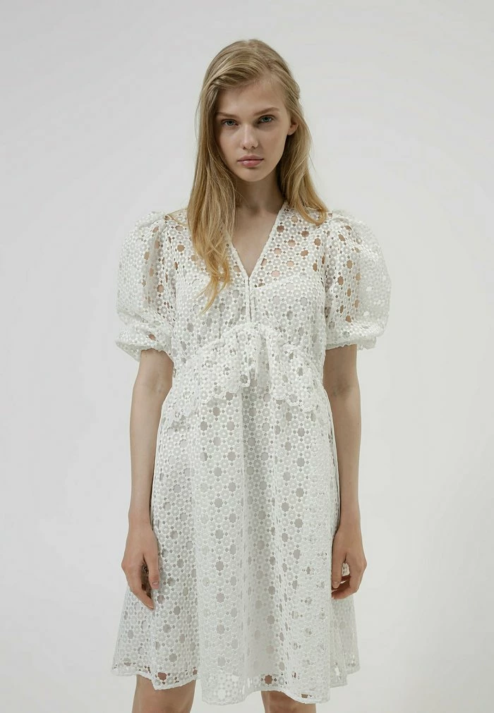 Nouveau 🤩 HUGO Robe De Soirée - Natural 🌟 1 Nouveau 🤩 HUGO Robe De Soirée - Natural 🌟