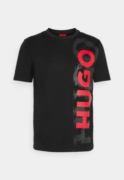 Meilleur prix 👏 HUGO DANSOVINO - T-shirt Imprimé - Black ❤️ -HUGO Sales 7a53b047ff7f4d01854775aa33a10280