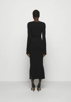 Budget ⌛ HUGO SHERLEE - Robe Longue - Black 😀 -HUGO Sales 7b1438e142c44d458826641883fbb668