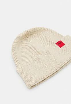 Budget 😍 HUGO XISH UNISEX - Bonnet - Light Beige 👍 -HUGO Sales 7b3da07343d046a1a653df7bb51d3bcd