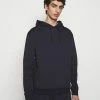 Meilleure vente 😍 HUGO DAYFUN - Sweat à Capuche - Dark Blue ⌛