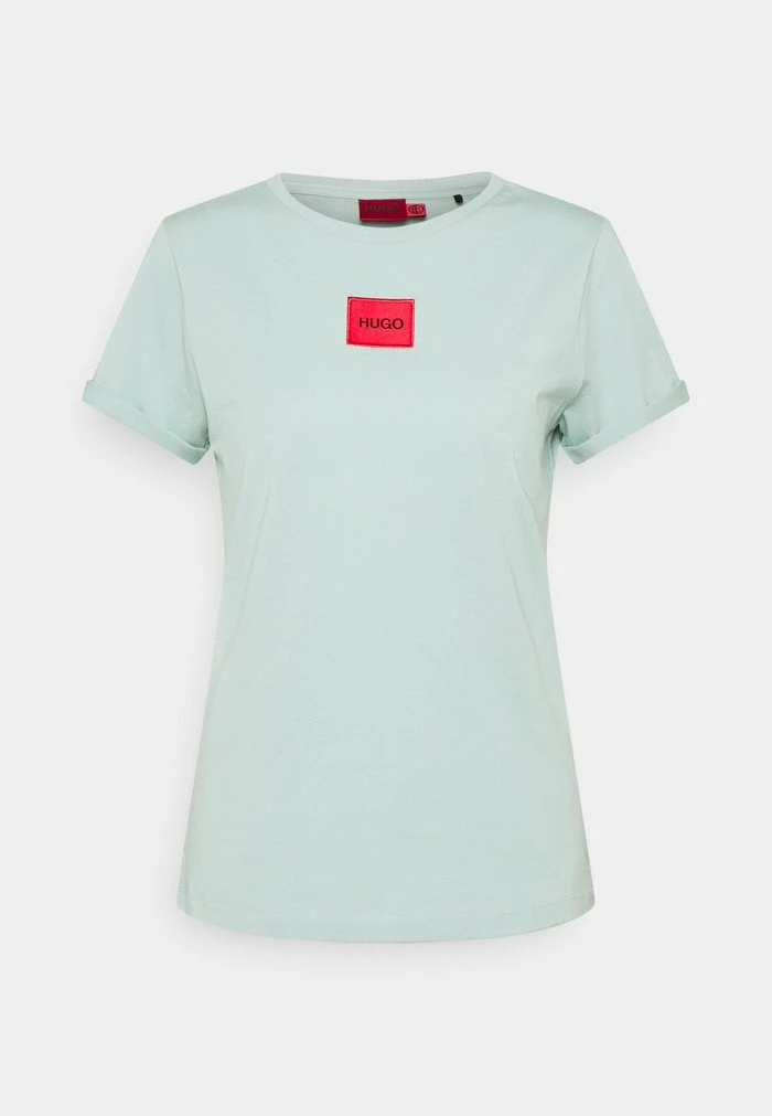 Offres 😀 HUGO THE SLIMTEE - T-shirt Imprimé - Light/pastel Green 😉 4 Offres 😀 HUGO THE SLIMTEE - T-shirt Imprimé - Light/pastel Green 😉 – Image 4