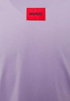 Meilleure affaire ✔️ HUGO DIRAGOLINO - T-shirt Basique - Light Purple 😍 -HUGO Sales 7bd4bc26900f4dd8b99f4b1ce41941c2