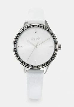 Grosses soldes ⭐ HUGO Montre à Aiguilles - White 👍
