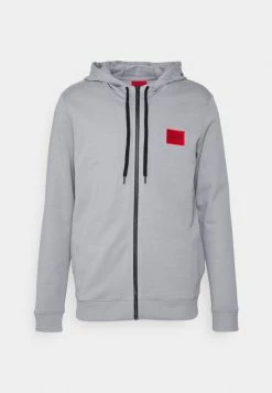 Acheter 👏 HUGO DAPLE - Sweat à Capuche Zippé - Silver 🥰 -HUGO Sales 7d23346d6c4e407a903d049a09f1065d