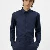 Offres 🔔 HUGO KENNO - Chemise Classique - Dark Blue 👍