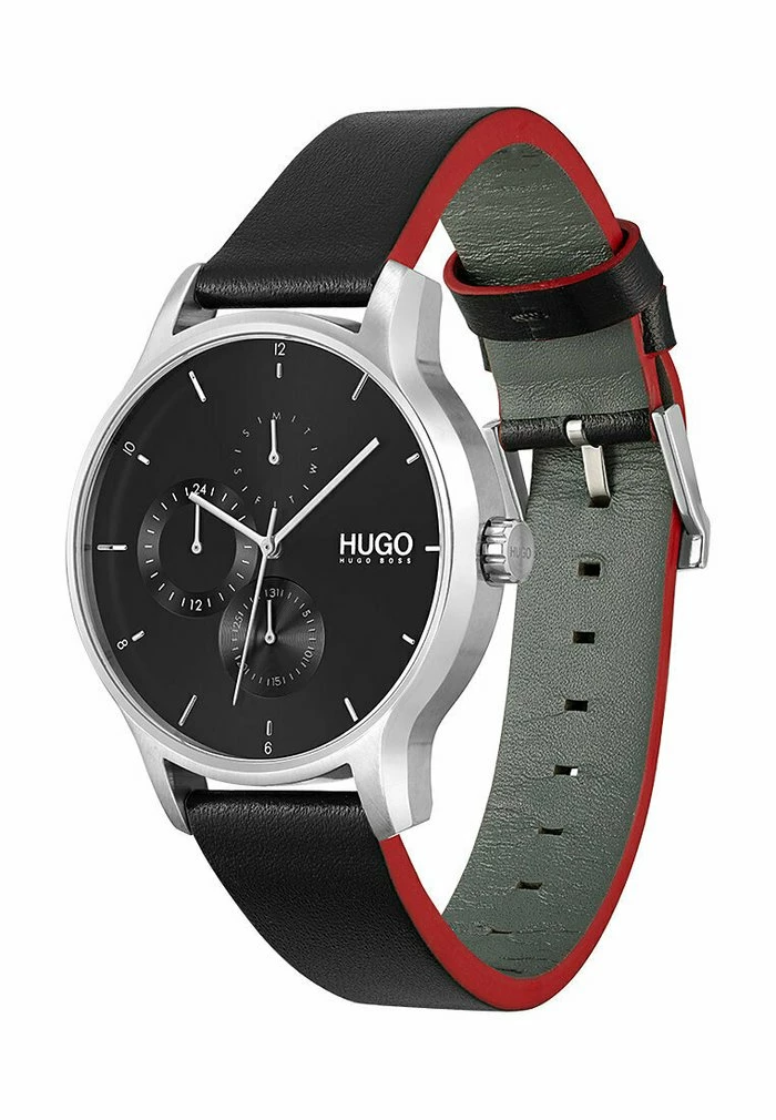 Bon marché ⌛ HUGO ANALOG QUARZ - Montre - Silber 🧨 2 Bon marché ⌛ HUGO ANALOG QUARZ - Montre - Silber 🧨 – Image 2