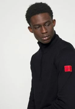 Sortie 🌟 HUGO SAN QUINTUS - Pullover - Black 🧨 -HUGO Sales 7ebdb922d8a34b9ca470bbe0b9858a1f