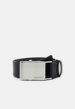 Offres 🛒 HUGO GARUM - Ceinture - Black 😉