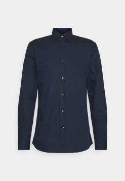 Tout neuf ✔️ HUGO ELISHA - Chemise Classique - Navy 😀