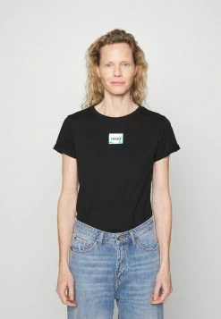 Vente flash ✨ HUGO THE SLIMTEE - T-shirt Imprimé - Black 🎉