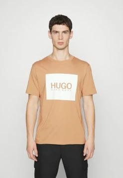 Tout neuf 😉 HUGO DOLIVE - T-shirt Imprimé - Medium Beige ⭐