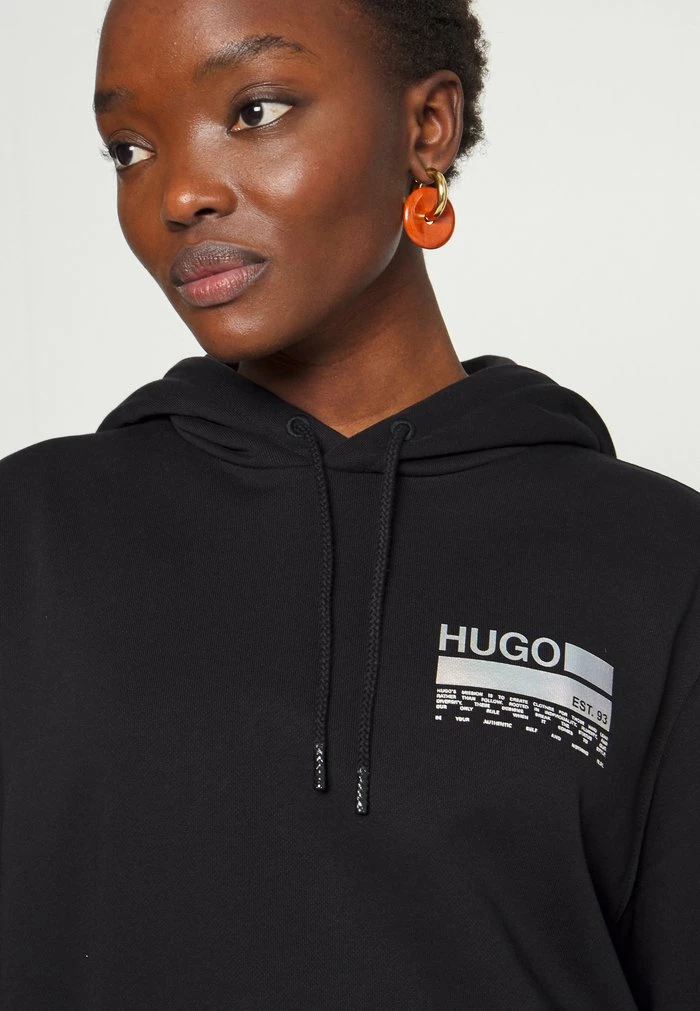 Coupon ⌛ HUGO Sweat à Capuche - Black ⭐ 6 Coupon ⌛ HUGO Sweat à Capuche - Black ⭐ – Image 6