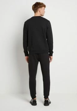 Promo 👍 HUGO DICAGO - Sweatshirt - Black/gold 🎉 -HUGO Sales 80bc8ccfa83942bfbcf699de18573a02