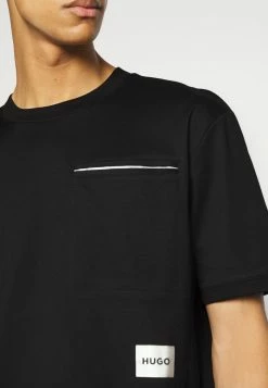 Vente flash 😉 HUGO DOPRENDO - T-shirt Imprimé - Black 💯 -HUGO Sales 810cf9b32aff4ec1b2ac9fb5b278b8ee