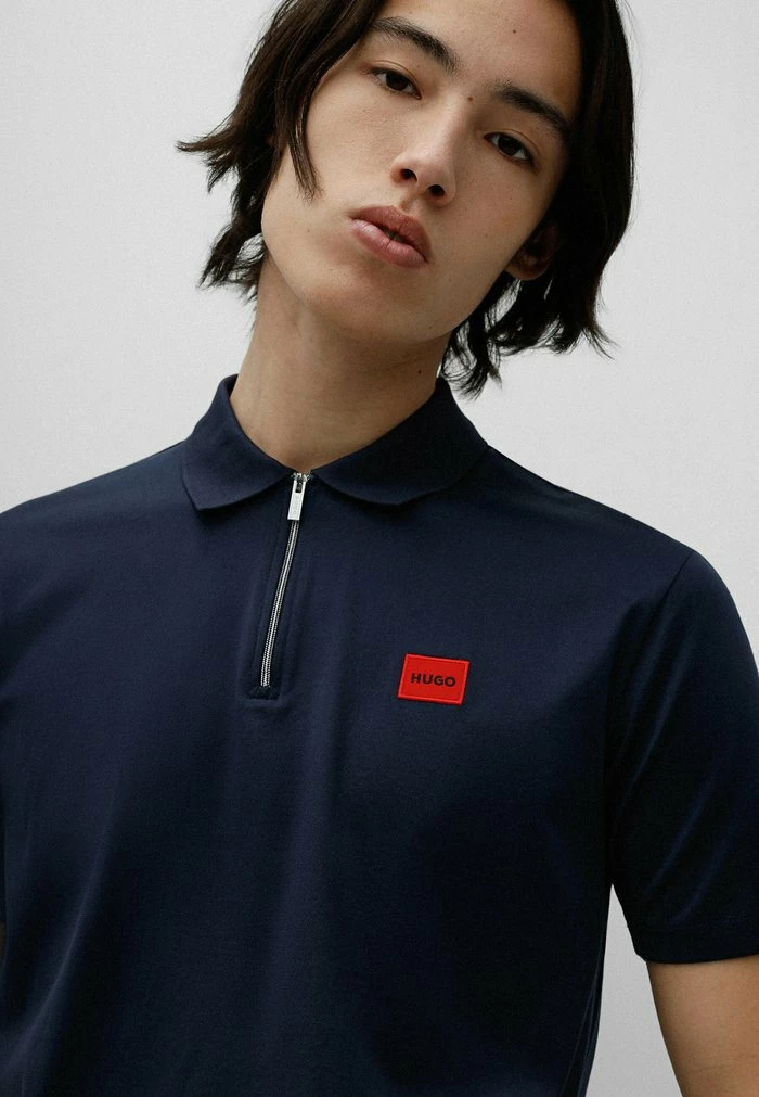Bon marché 👍 HUGO DERESOM - Polo - Dark Blue 🌟 4 Bon marché 👍 HUGO DERESOM - Polo - Dark Blue 🌟 – Image 4