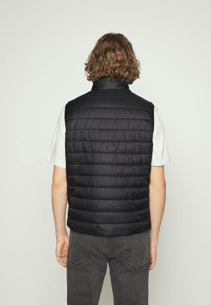 Promo 🔔 HUGO BENTINO - Veste Sans Manches - Black 👏 3 Promo 🔔 HUGO BENTINO - Veste Sans Manches - Black 👏 – Image 3