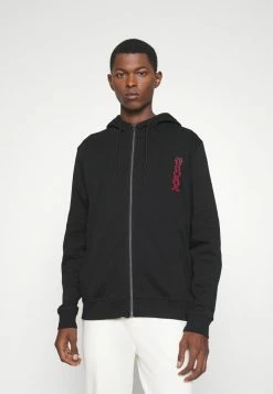 Nouveau 🌟 HUGO DEERIO - Sweat à Capuche Zippé - Black 😉