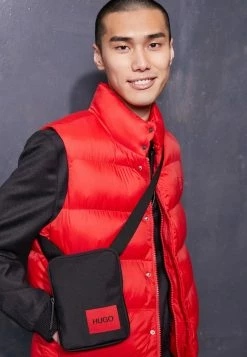 Meilleure vente 👍 HUGO ETHON ZIP UNISEX - Sac Bandoulière - Black 🔥 -HUGO Sales 8497ddf2988f4b539d5dd83d7f830b13