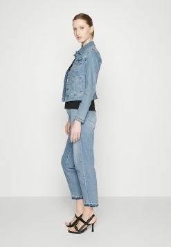 Sortie 🧨 HUGO ALEX - Veste En Jean - Turquoise/aqua 🤩 -HUGO Sales 84b9f821a36e48d39ebc9ee69f710d88