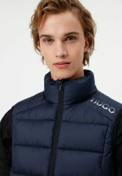 Acheter 😀 HUGO BALTINO - Veste Sans Manches - Dark Blue 🛒 -HUGO Sales 84c8884ed58d459a90b6e077763e067e
