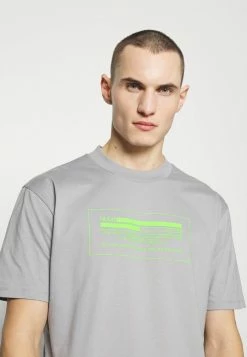 Acheter 🔔 HUGO DANFORD - T-shirt Imprimé - Silver 🛒 -HUGO Sales 84cd6f369fec4855a12421ebeaea60c5