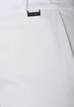 Vente flash 🛒 HUGO HEDIAS SOFT STRUCTURE - Pantalon Classique - White ✔️ -HUGO Sales 851c007683d8440cbef0a087d17e275e