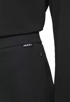 Meilleure affaire 😉 HUGO HEBINA - Pantalon Classique - Black 💯 -HUGO Sales 85210177dc2542088d37e14bb4d4581c