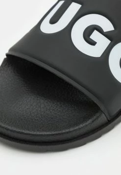 Le moins cher ❤️ HUGO MATCH SLID - Mules - Black 🤩 -HUGO Sales 8569dc7c476e477d8361d60a06c4716f