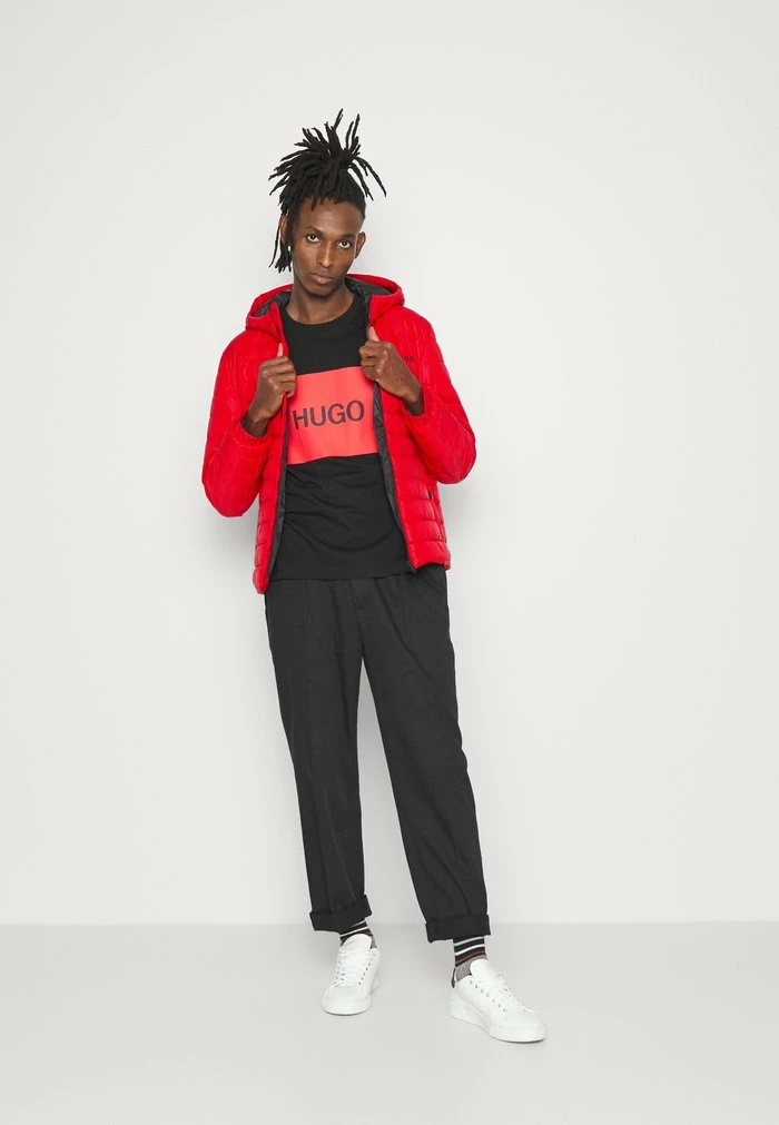 De gros 🔥 HUGO BENE - Veste Mi-saison - Red 🌟 2 De gros 🔥 HUGO BENE - Veste Mi-saison - Red 🌟 – Image 2