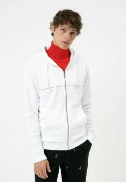 Bon marché 🧨 HUGO Sweat à Capuche - White 🎁