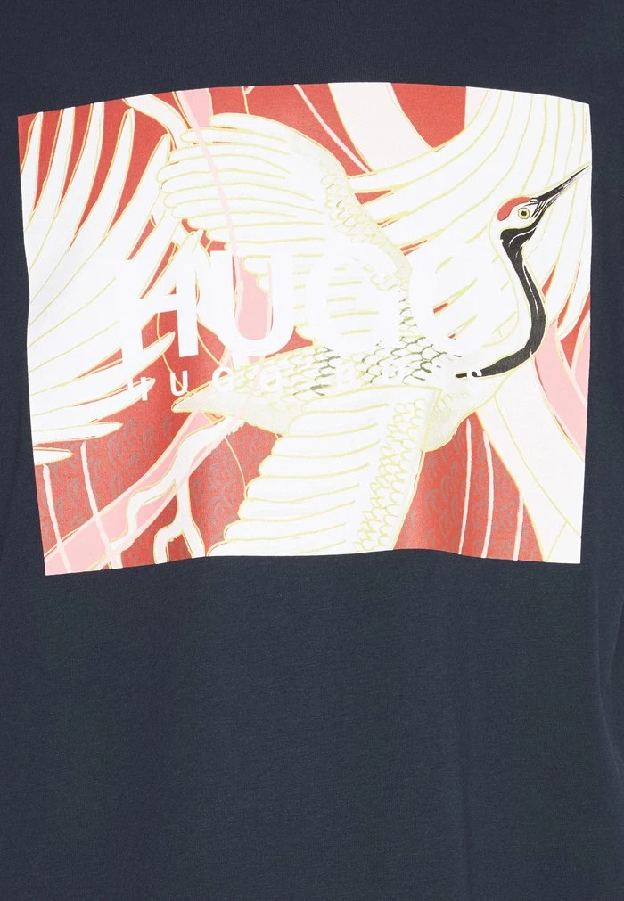 Top 10 🧨 HUGO DOLIVE - T-shirt Imprimé - Dark Blue 👍 6 Top 10 🧨 HUGO DOLIVE - T-shirt Imprimé - Dark Blue 👍 – Image 6