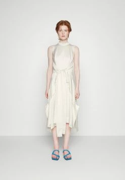 Vente flash ✔️ HUGO KESTANI - Robe De Cocktail - Creme 🎉