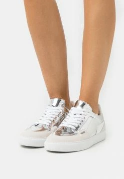 Remise ⭐ HUGO VERA LACE UP - Baskets Basses - Silver-coloured 🎉