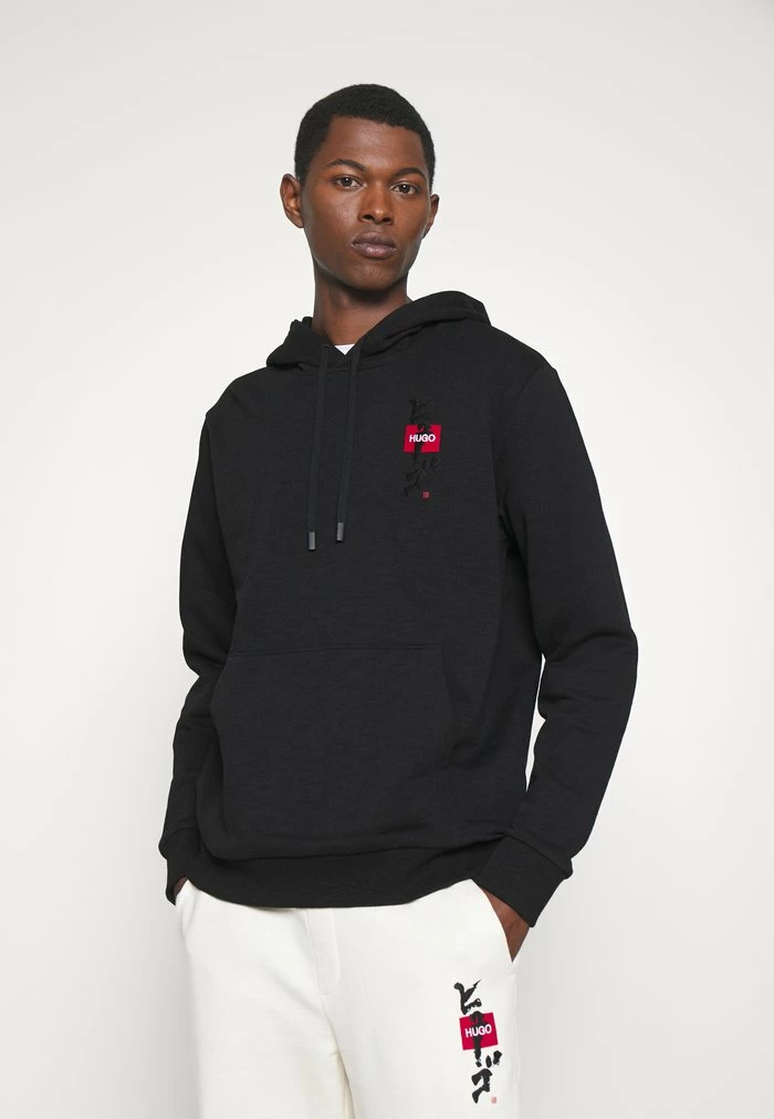 Remise 🎉 HUGO DOPLIN - Sweatshirt - Black ✨ 1 Remise 🎉 HUGO DOPLIN - Sweatshirt - Black ✨