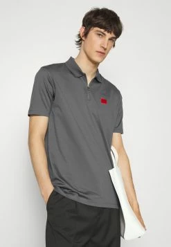 Meilleure vente 😍 HUGO DERESOM - Polo - Open Grey 🎉 -HUGO Sales 873f572983594562b81ba31d904824cf