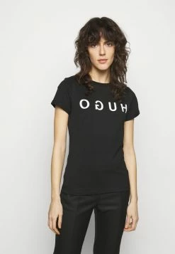 Sortie 🧨 HUGO THE TEE - T-shirt Imprimé - Black 🧨