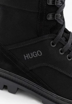 Vente flash 🔔 HUGO BUSTLER - Bottines à Lacets - Black 💯 -HUGO Sales 87afae0cfc464a1ab5b2951d9d7a3b26