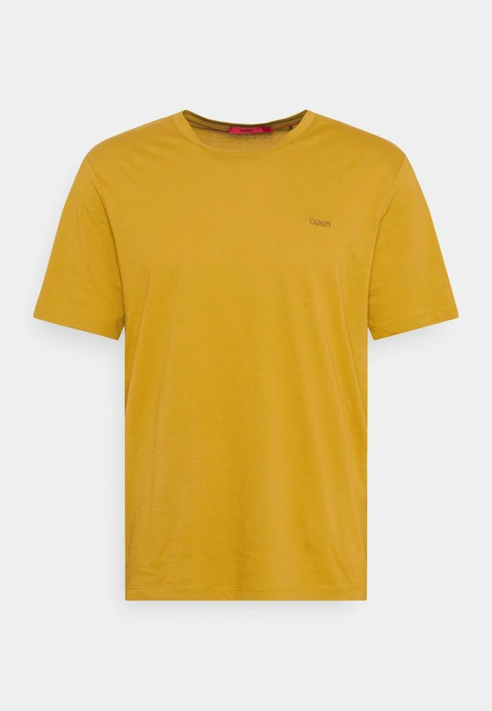 Offres 👏 HUGO DERO - T-shirt Basique - Yellow 😍 5 Offres 👏 HUGO DERO - T-shirt Basique - Yellow 😍 – Image 5