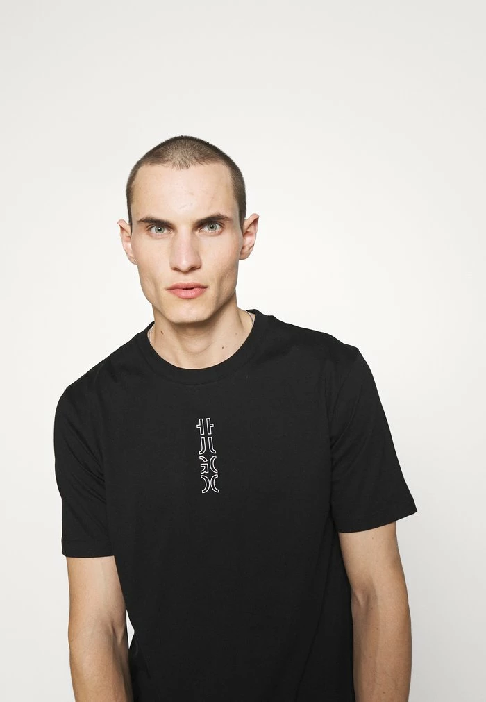 Meilleur prix 🎁 HUGO DURNED - T-shirt Imprimé - Black 🤩 4 Meilleur prix 🎁 HUGO DURNED - T-shirt Imprimé - Black 🤩 – Image 4