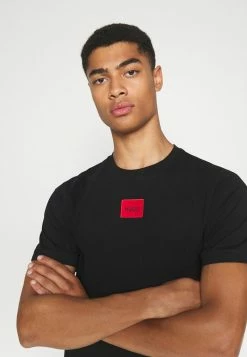 Sortie 🧨 HUGO DIRAGOLINO - T-shirt Basique - Black 🔥 -HUGO Sales 8b003c834abd457893bba09abca45352