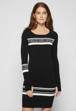 Coupon 😀 HUGO SUSHANETTA - Robe Pull - Black ⌛ -HUGO Sales 8b03bf9773ff4299a20e6935ad0f0d08