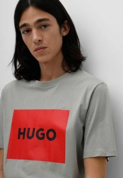 Promo 🎁 HUGO DULIVE - T-shirt Imprimé - Medium Grey 😀 -HUGO Sales 8c13adc3f1ed459ab753f9363c723669