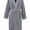Meilleure affaire ✨ HUGO BADEMANTEL - Peignoir - Grey 🔔
