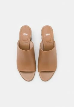 Bon marché 🔔 HUGO MULE - Mules à Talons - Light Beige ✔️ -HUGO Sales 8c650fb9410c40468915de5d8f4f969c