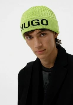 Bon marché 👍 HUGO Bonnet - Green 🌟